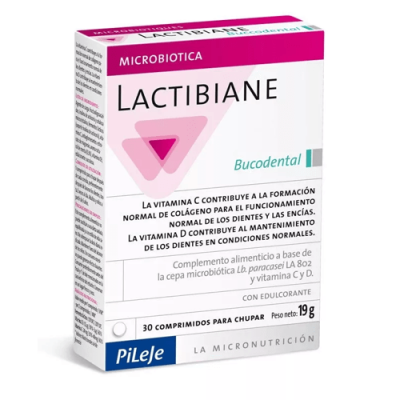 Lactibiane Bucodental Menta 30 Comprimidos para Salud Bucal