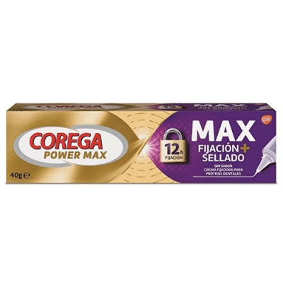 Corega Máximo Sellado 40g Crema Fijadora para Prótesis Dentales