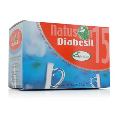 Infusión natural para la diabetes con eucalipto y salvia 20 filtros