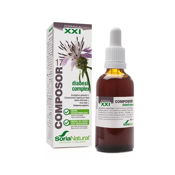 DIABESIL COMPOSOR 17 1 ENVASE 50 ML