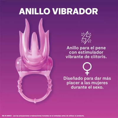 Durex Play Diablillo Devil: Anillo Vibrador para Placer en Pareja