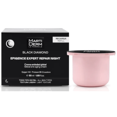 Martiderm Black Diamond Epigence Refill Noche 50ml Antiedad