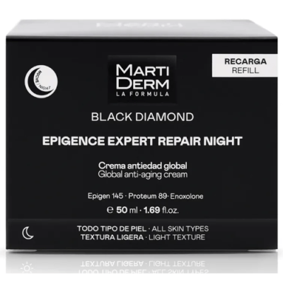 Martiderm Black Diamond Epigence Refill Noche 50ml Antiedad