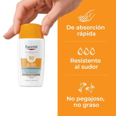 Eucerin Sun Face Hydro Protect FPS 50+ Tinted Medio 50ml