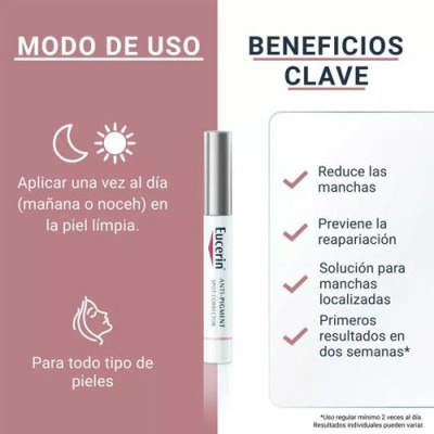 Eucerin Anti-Pigment Rutina: Corrige y Previene Manchas Facial