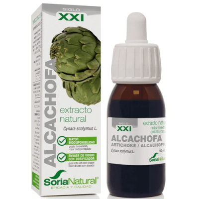 Soria Natural Extracto de Alcachofa 50ml | Efecto Hepático y Laxante