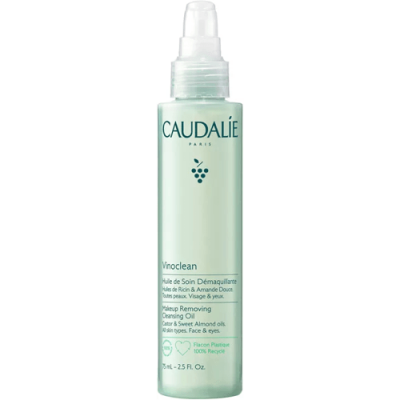 Caudalie Vinoclean Aceite Desmaquillante 75 ml Vegano Viaje