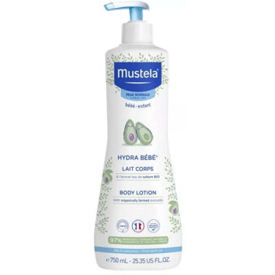 Mustela Hydra-Bebé Leche Corporal con Aguacate Bio 300ml