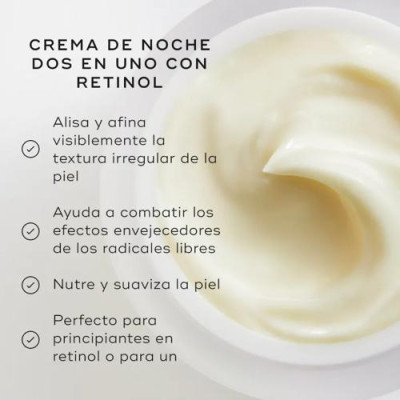 Crema de noche antiedad con retinol y fruta de dragón 50ml