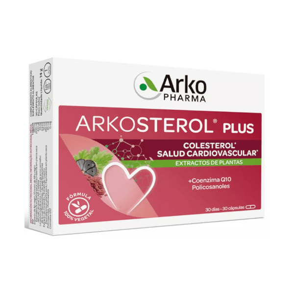 ARKOSTEROL PLUS 30 CAPSULAS