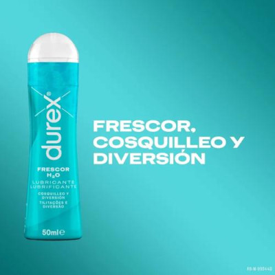 Durex Lubricantes Sexuales Pack 3x50ml con calor, frescor y fresa