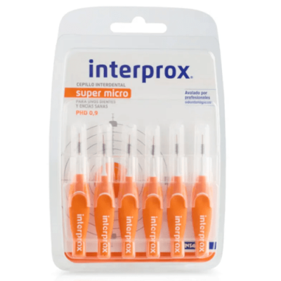 Dentaid Interprox 4G Super Micro 6uds cepillo interdental ultrafino
