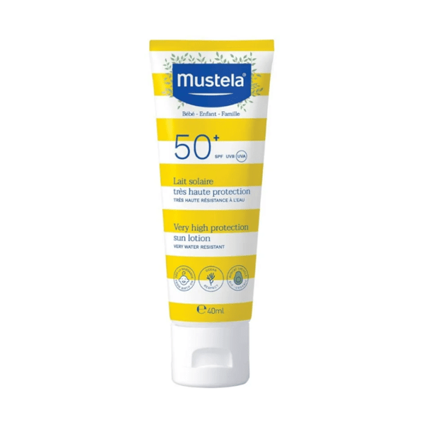 MUSTELA LECHE SOL CARA 50+ 40ML