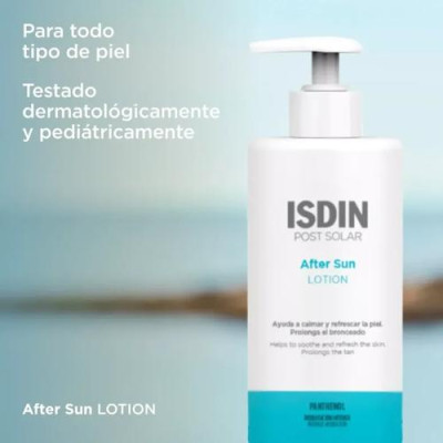After Sun Isdin Loción Post-Solar 400ml - Hidratante y Calmante
