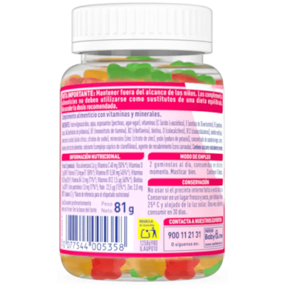 NESTLÉ NANCARE Gummies Multivitaminas para niños desde 3 años