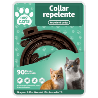 Collar repelente natural para gatos Neo Cats – Protección 3 meses