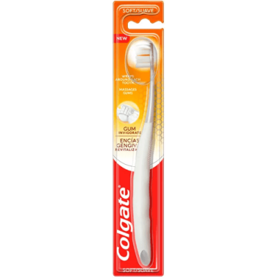 Colgate Cepillo Encías Revitalizante Suave 1ud | Limpieza Profunda