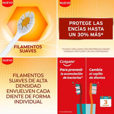 Colgate Cepillo Encías Revitalizante Suave 1ud | Limpieza Profunda