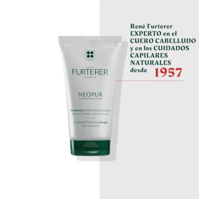 Rene Furterer Neopur Champú Caspa Seca 150ml | Anticaspa eficaz