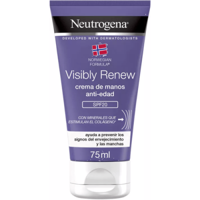 Neutrogena Crema de Manos Elasticidad SPF 15 75ml Hidratante