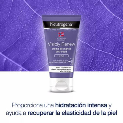 Neutrogena Crema de Manos Elasticidad SPF 15 75ml Hidratante