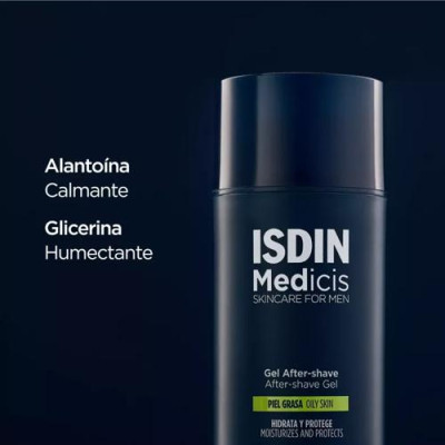 Isdin Medicis Gel After Shave 100ml para piel grasa hombre