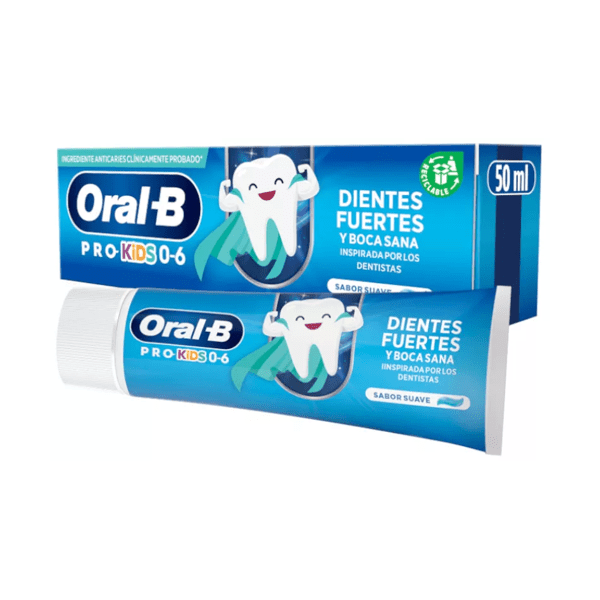 ORAL-B JUNIOR PASTA DENTAL 1 ENVASE 75 ML SABOR SUAVE