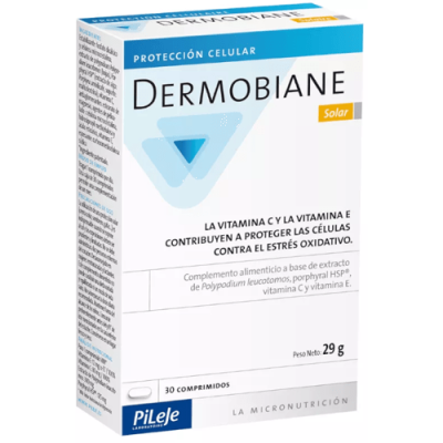 Pileje Dermobiane Solar 30 Comprimidos – Protección Solar Piel