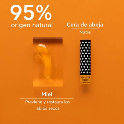 Apivita Bálsamo Labial Bio-Eco con Miel hidratante natural