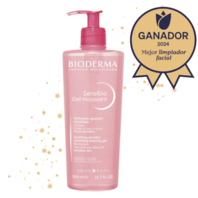 Bioderma Sensibio Gel Moussant 500ml Limpiador para piel sensible