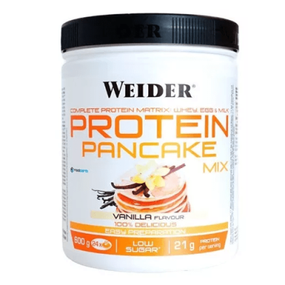 Weider Protein Pancake Vainilla 600g - Tortitas Proteicas y Saciante
