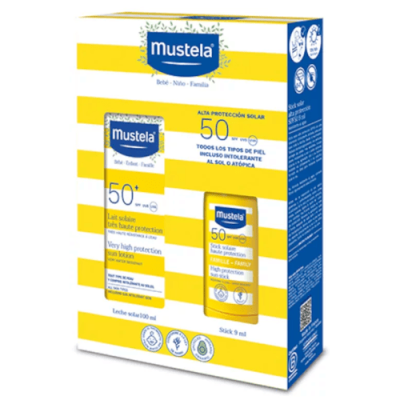 Pack Leche Solar SPF 50+ y Stick Solar SPF 50 | Protección Total