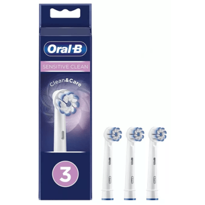 Oral-B Recambio Sensitive 3 Uds - Limpieza profunda y suave