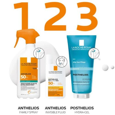 La Roche Posay Anthelios Spray SPF50+ 300ml Protección Familiar