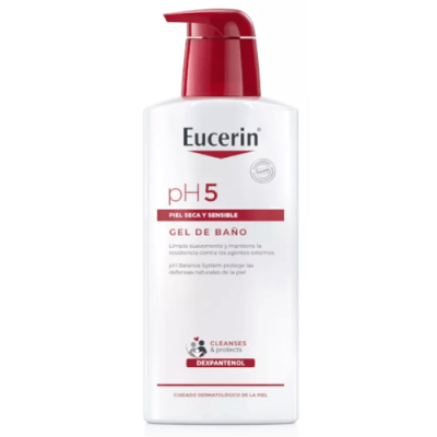 Eucerin pH5 Gel de Baño 400ml para piel sensible sin jabón