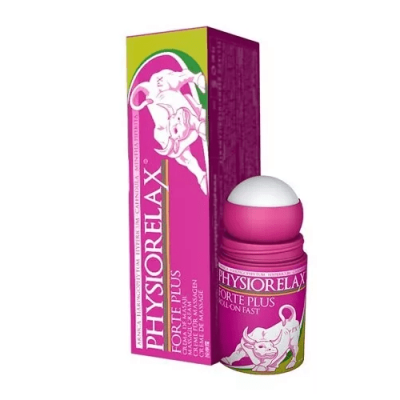 Physiorelax Forte Plus Roll-On Fast 75ml, alivio muscular natural