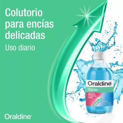 Oraldine Encías 400 ml – Enjuague bucal para salud gingival