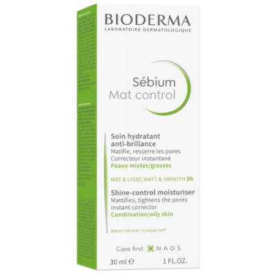 Bioderma Sébium Mat Control 30ml – Controla brillo y reduce poros