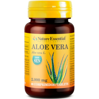 Aloe Vera con Sen Nature Essential 2000mg para el estreñimiento