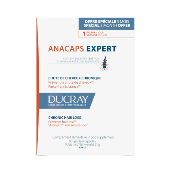 Ducray Complemento alimenticio 3x30 cápsulas