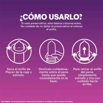 Durex Anillo de Placer: Intensifica el placer y erección duradera