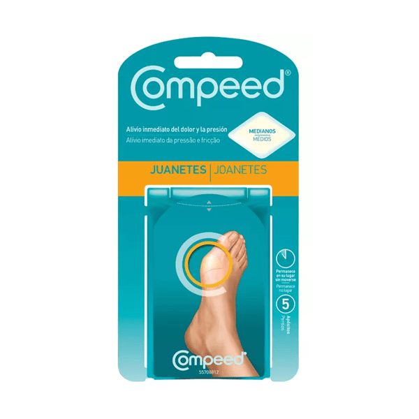 Compeed Apósitos para juanetes 5 unidades