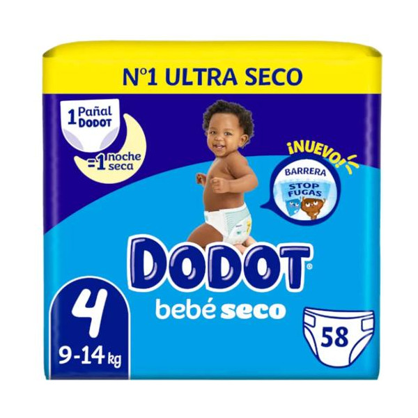 Dodot Pañales 58 unidades