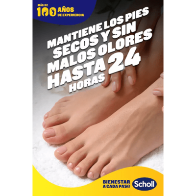 Scholl Fresh Step Spray Desodorante para Pies 150ml 24h Efecto