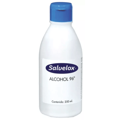 Alcohol 96º 250ml Antiséptico Bactericida y Fungicida