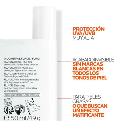 La Roche Posay Anthelios UV-MUNE 400 SPF50+ Oil Control 50ml