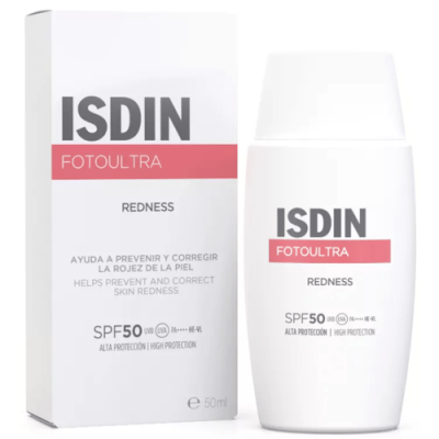 Isdin Fotoultra Rojeces SPF50 - Protector solar para piel sensible