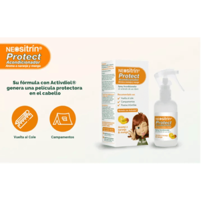 Neositrín Protect Spray Antipiojos 200ml | Previene y elimina piojos