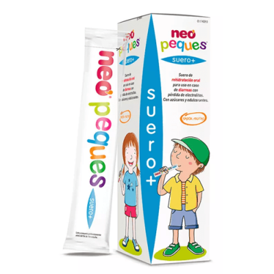 Neo Peques Suero+ 5 blisters para rehidratación oral infantil
