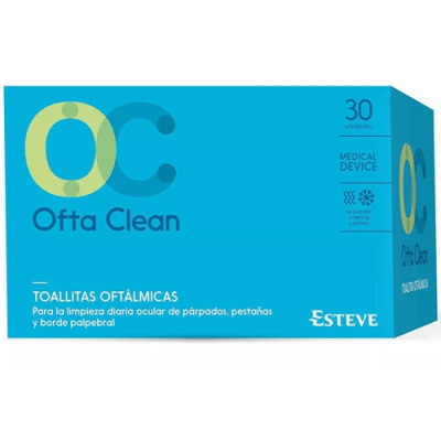 Ofta Clean Toallitas Oftálmicas 30 unidades para higiene ocular